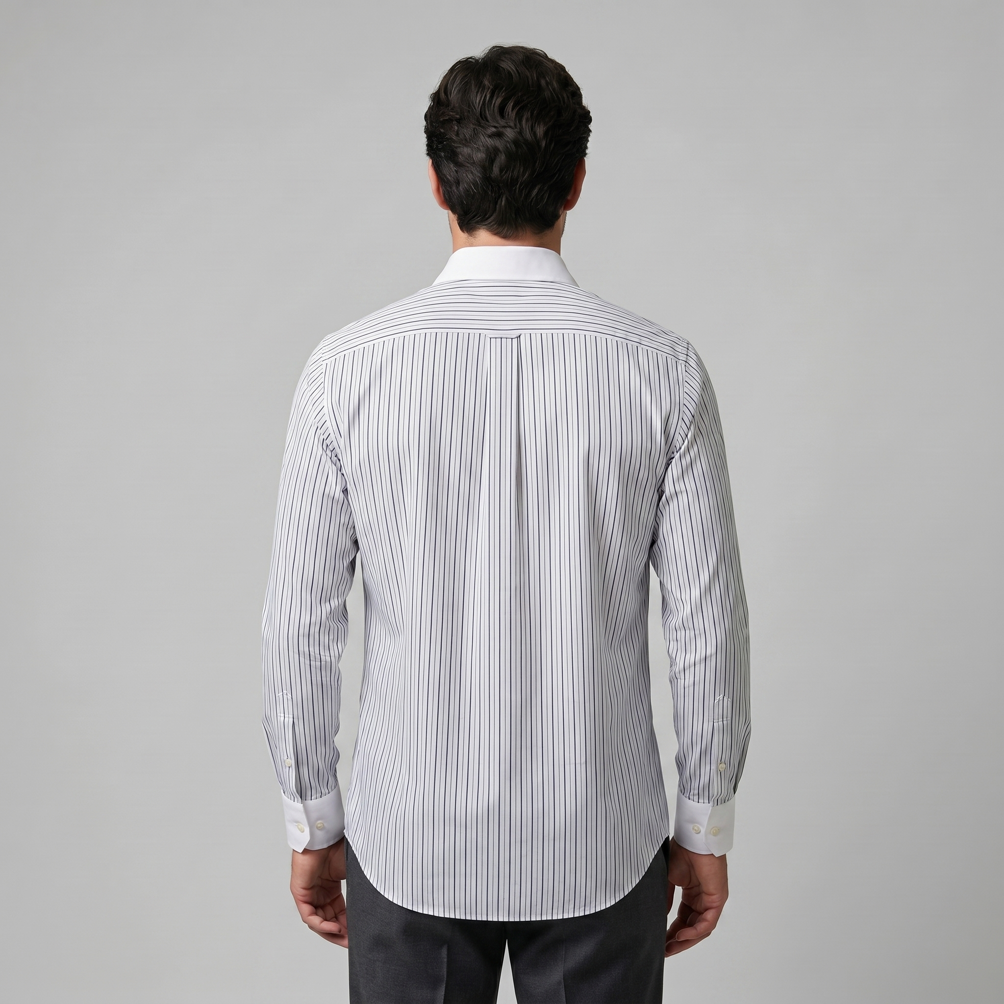Reinier | Overhemd heren slim fit gestreept - view 4