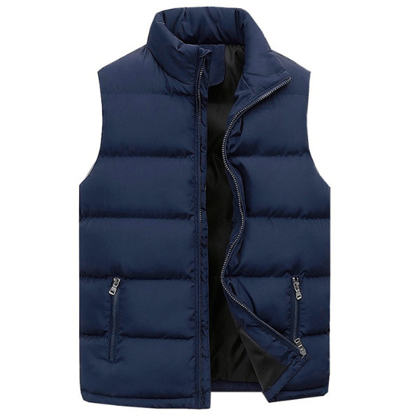 Robbert | Gewatteerde bodywarmer voor heren - Blauw