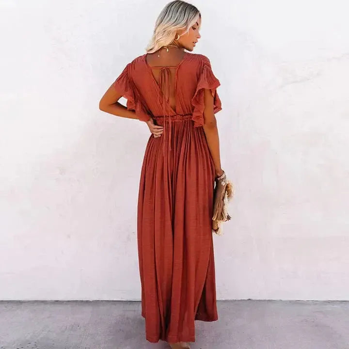 Chloe - Robe Longue de Plage