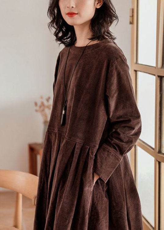 Rosalie | Corduroy jurk voor dames - view 5