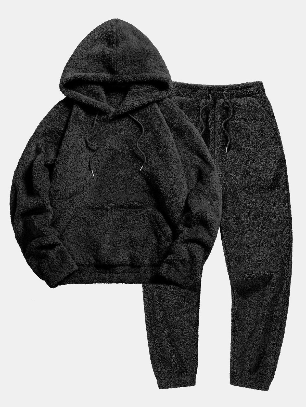 Sam | Fleece trainingspak heren met capuchon - view 10
