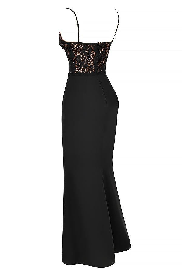 Mara - Chique Korset Maxi Jurk Dames