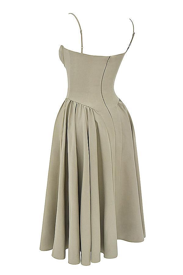 Robe Soraya - Robe midi corset élégante