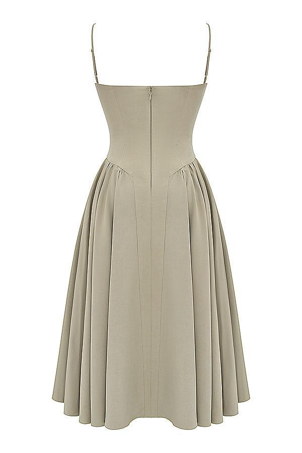 Robe Soraya - Robe midi corset élégante
