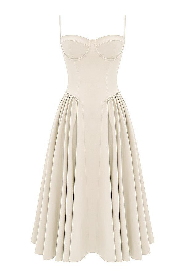 Robe Soraya - Robe midi corset élégante