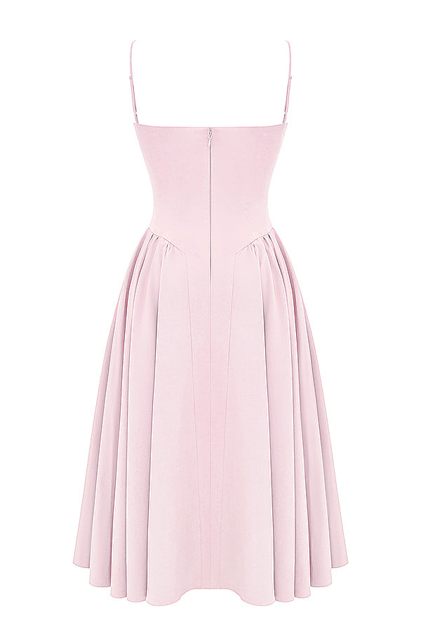 Soraya Dress - Elegante Corset Midi Jurk