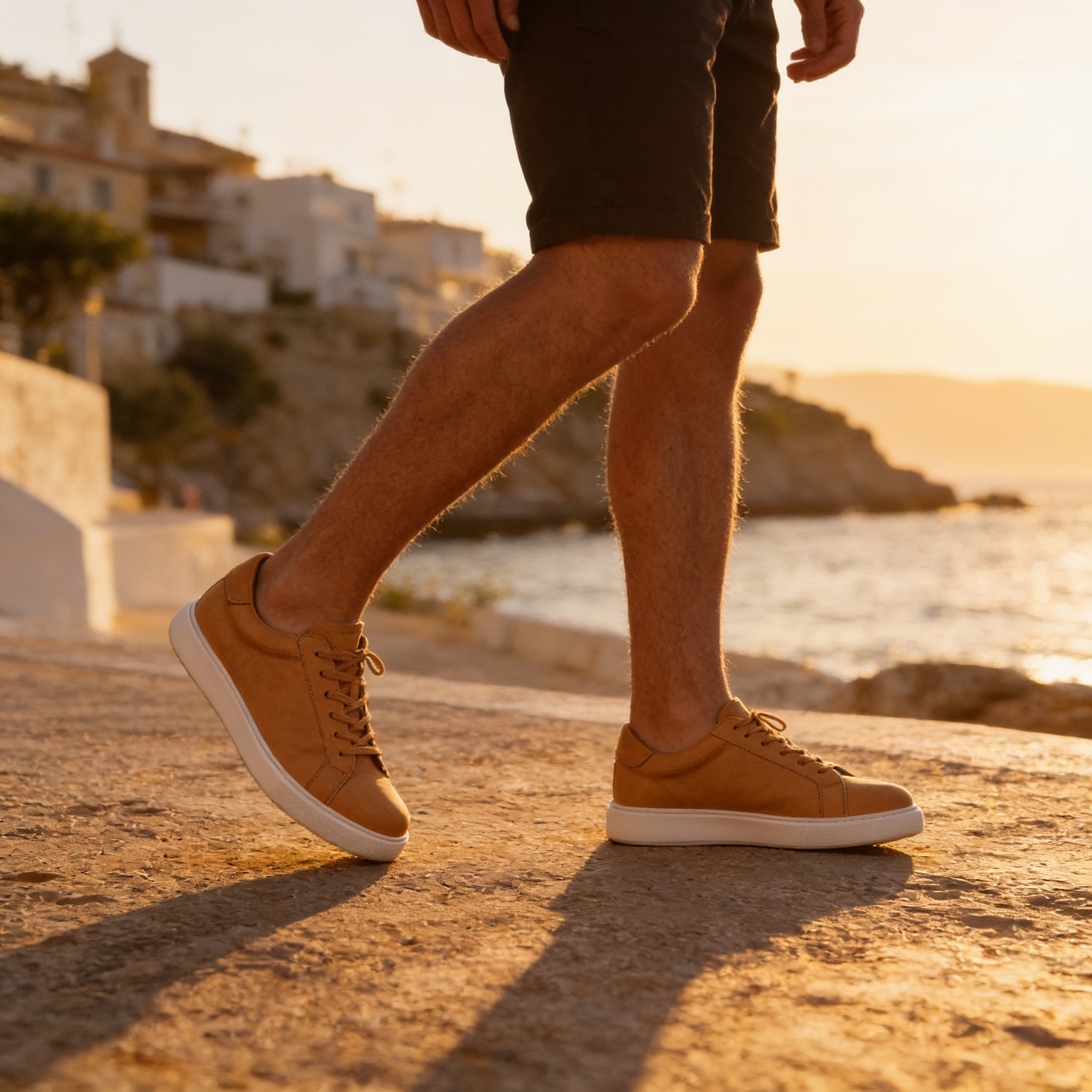 Sem | Lage suède sneakers voor heren - view 20