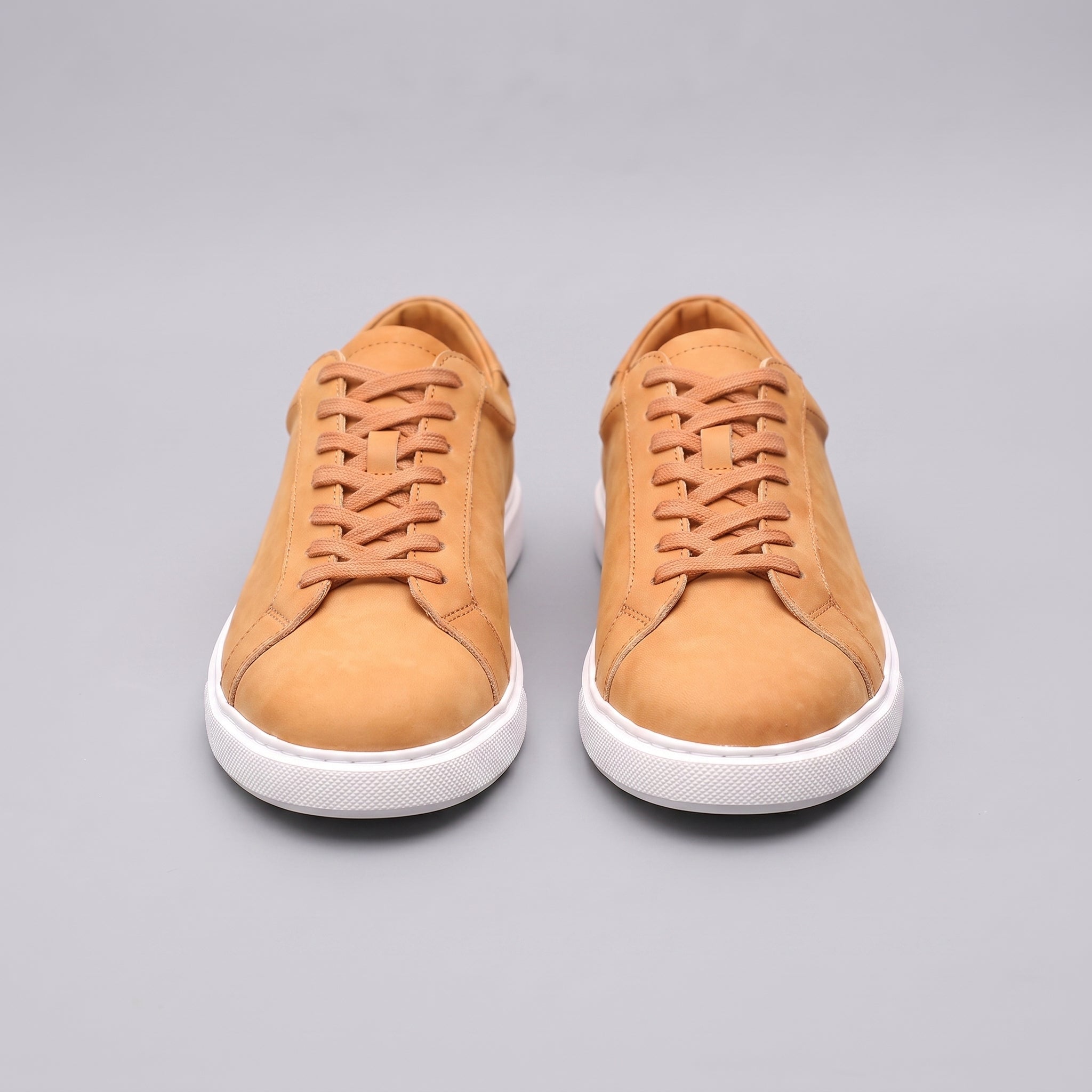 Sem | Lage suède sneakers voor heren - Bruin
