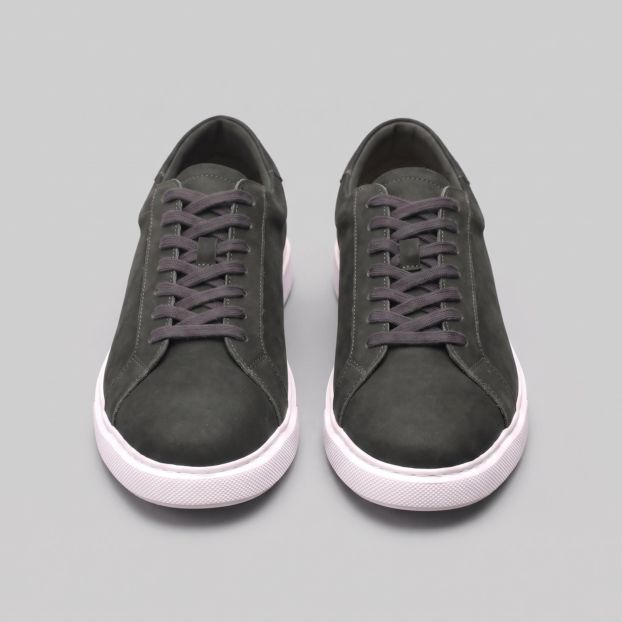 Sem | Lage suède sneakers voor heren - Olijf