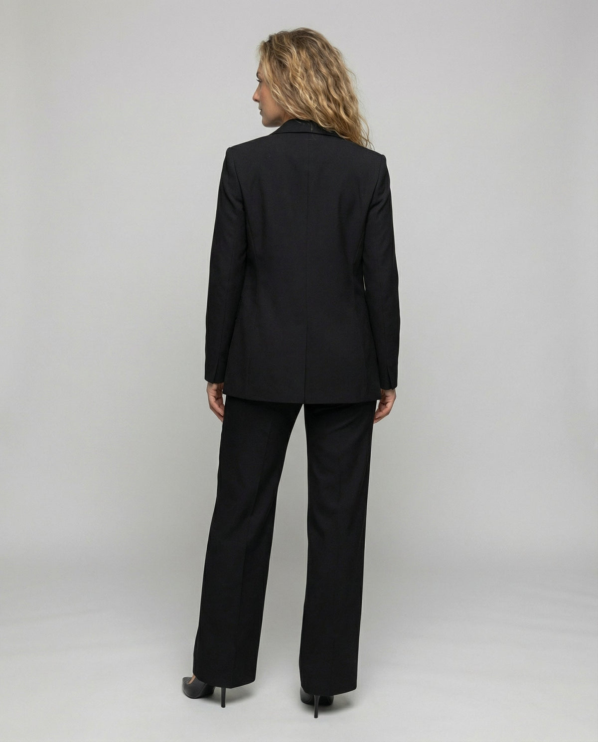 Sophie | Elegant broekpak voor dames, zwart - foto 8