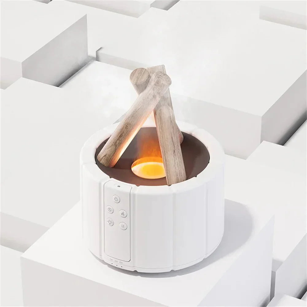 Stijn | Sfeerlamp met vlameffect en aroma diffuser - foto 5