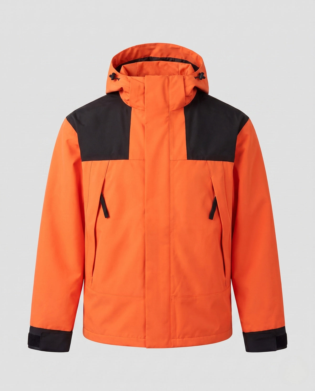 Thomas | Functionele ski jas heren met capuchon - Oranje