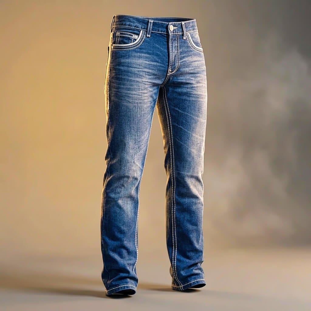Tijn | Denim spijkerbroek voor heren - Lichtblauw