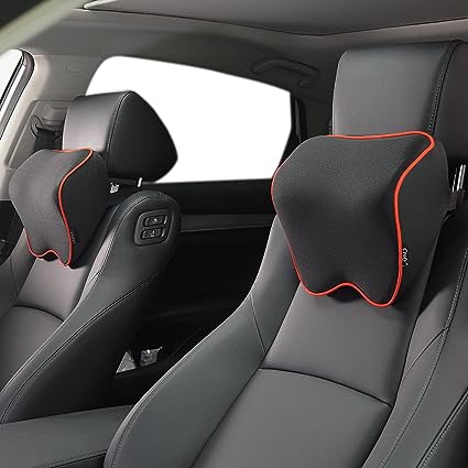 Timo | Autonekkussen van memory foam, set van 2 - foto 4