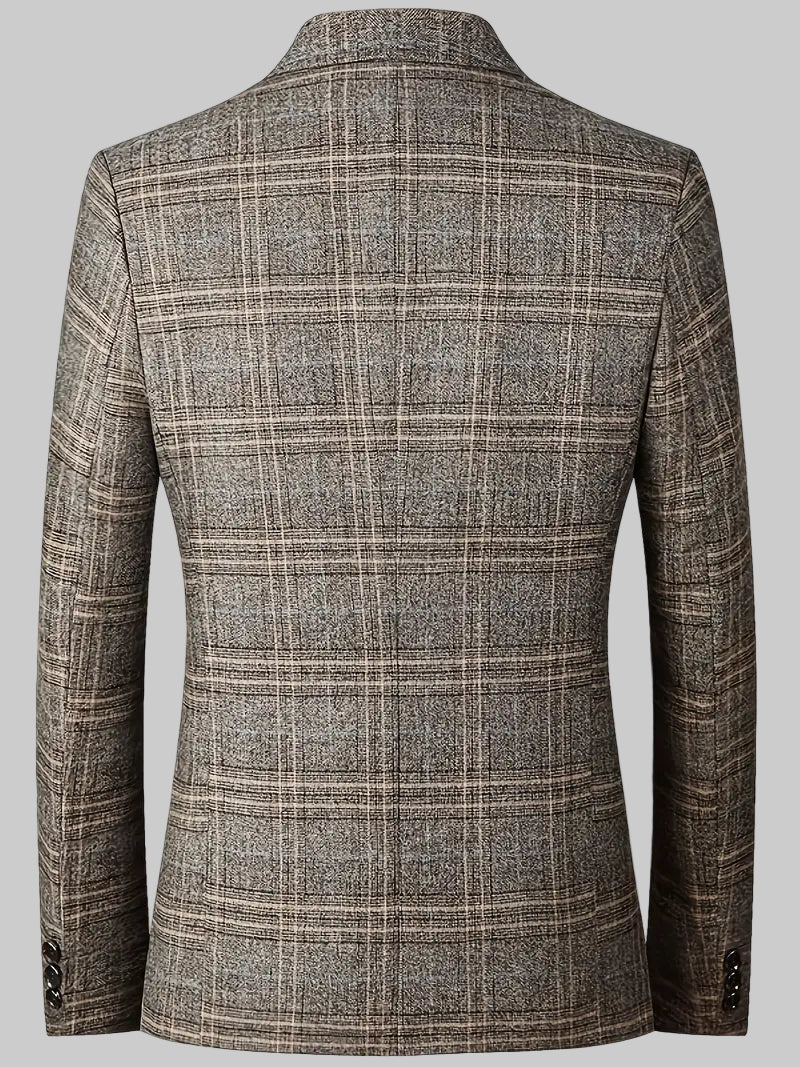 Tobias | Geruite blazer voor heren - view 4