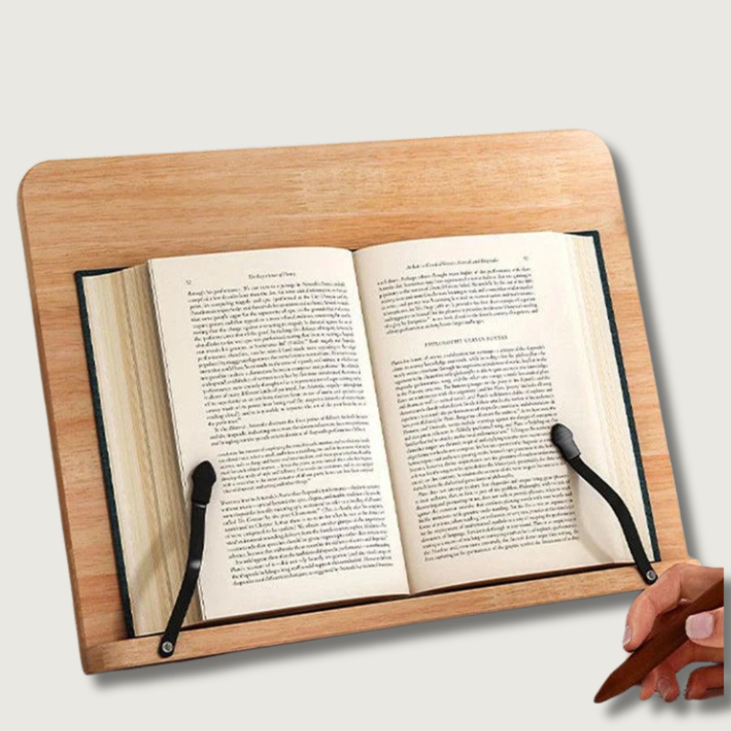 Vincent | Houten boekenstandaard - view 1