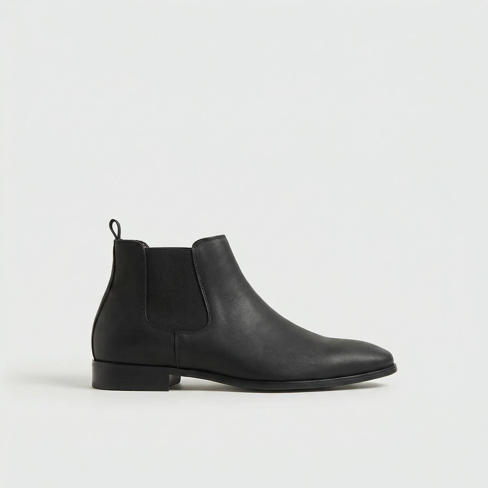 Wessel | Leren chelsea boots voor heren - Zwart