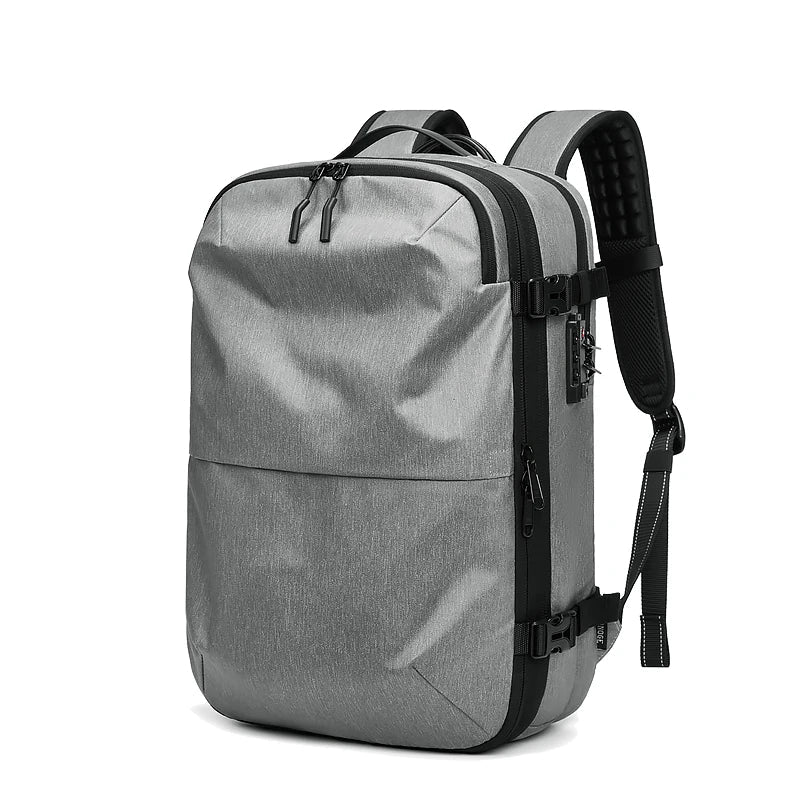 Wilbert | Anti-diefstal rugzak met vacuümcompressie, 60L - Grijs
