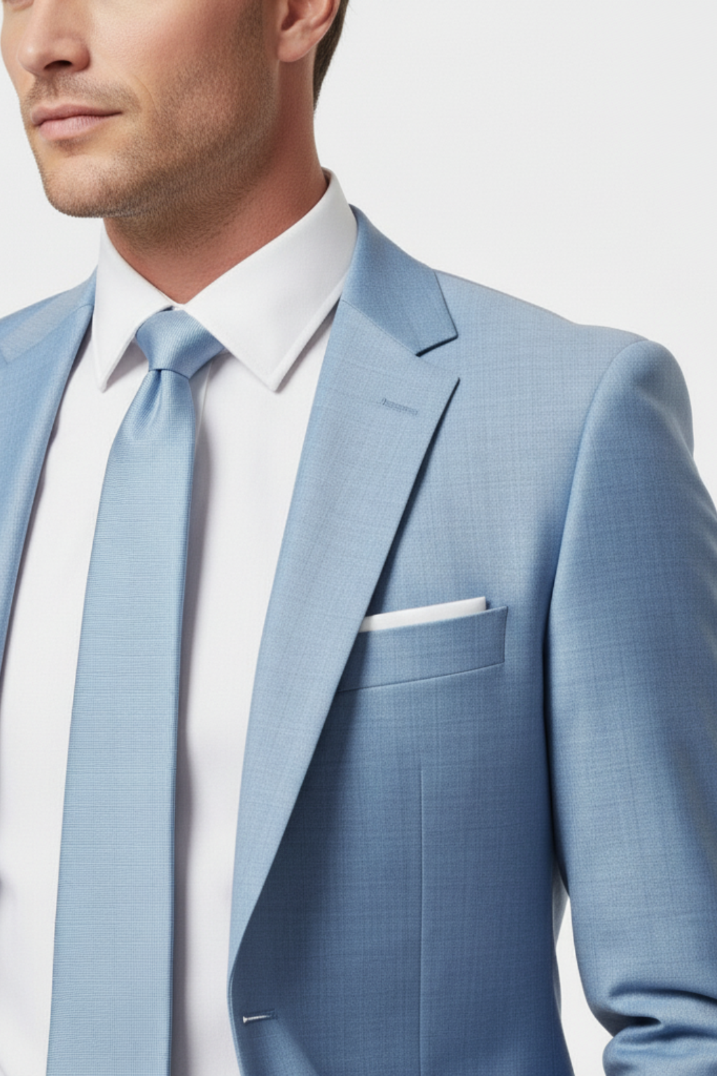 Wim | Tweedelig slim fit kostuum voor heren - view 2
