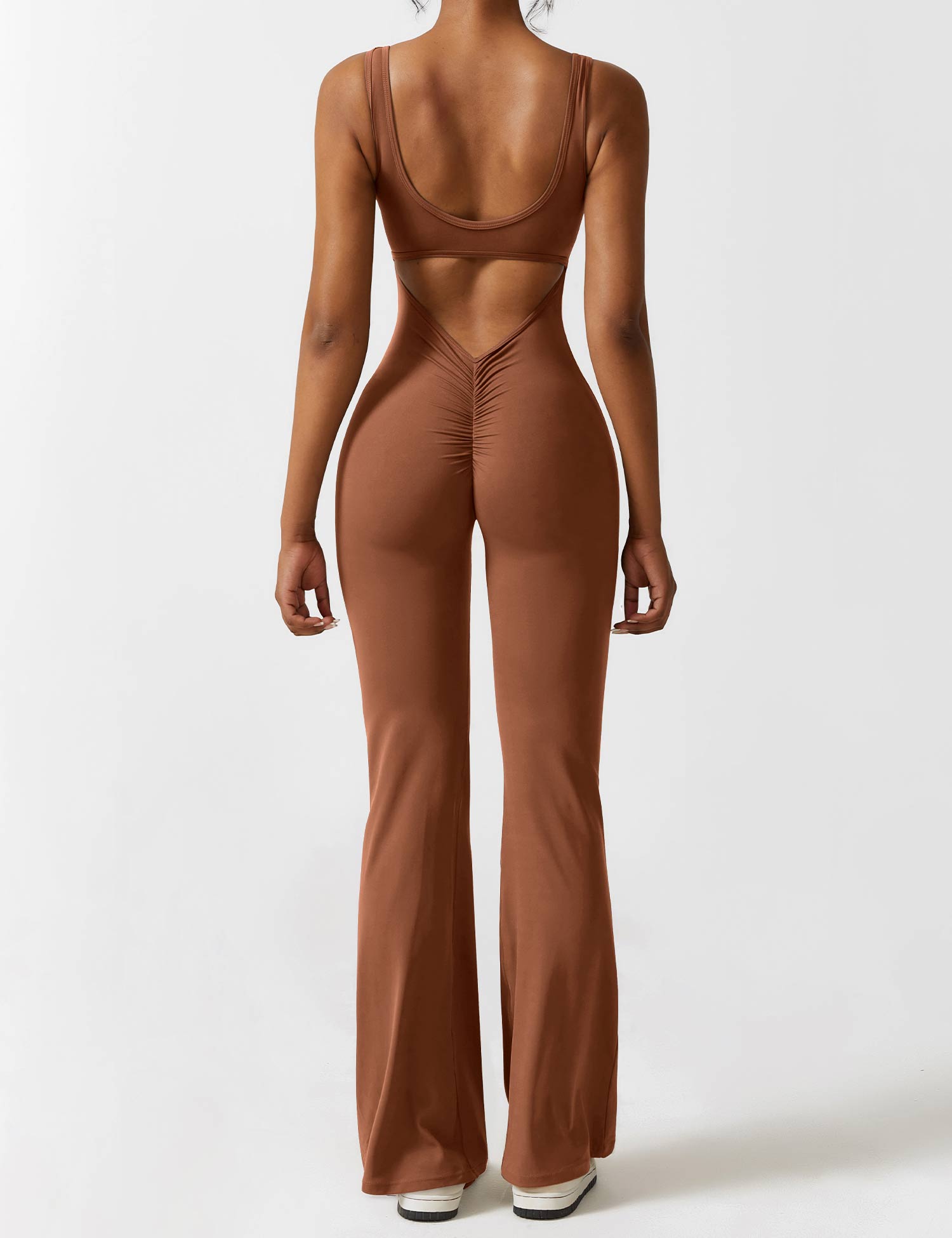 Monique's Flared Jumpsuit - Stijvol met stretch