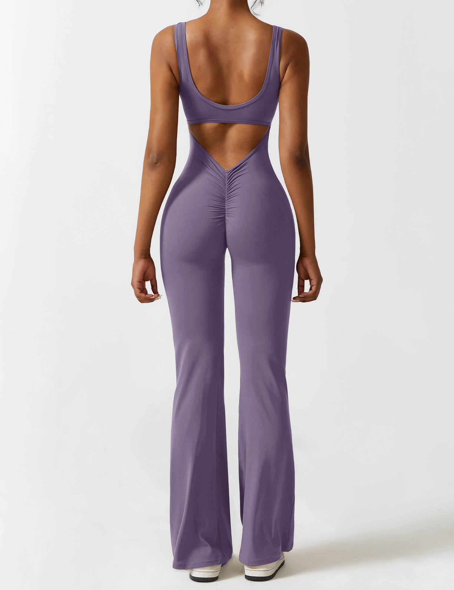 Monique's Flared Jumpsuit - Stijvol met stretch