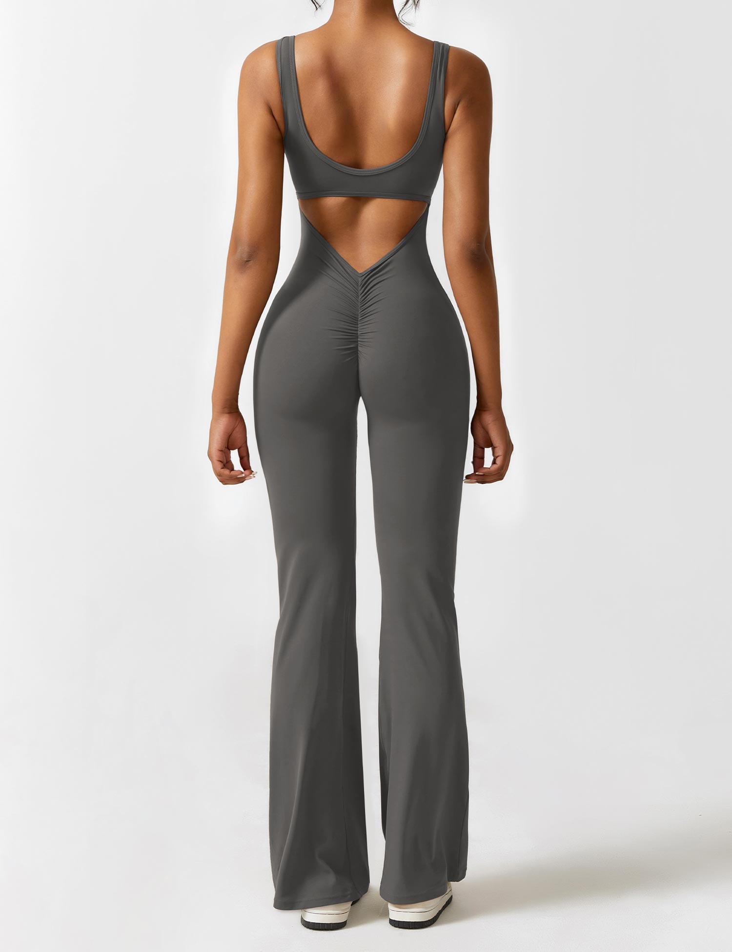Monique's Flared Jumpsuit - Stijvol met stretch