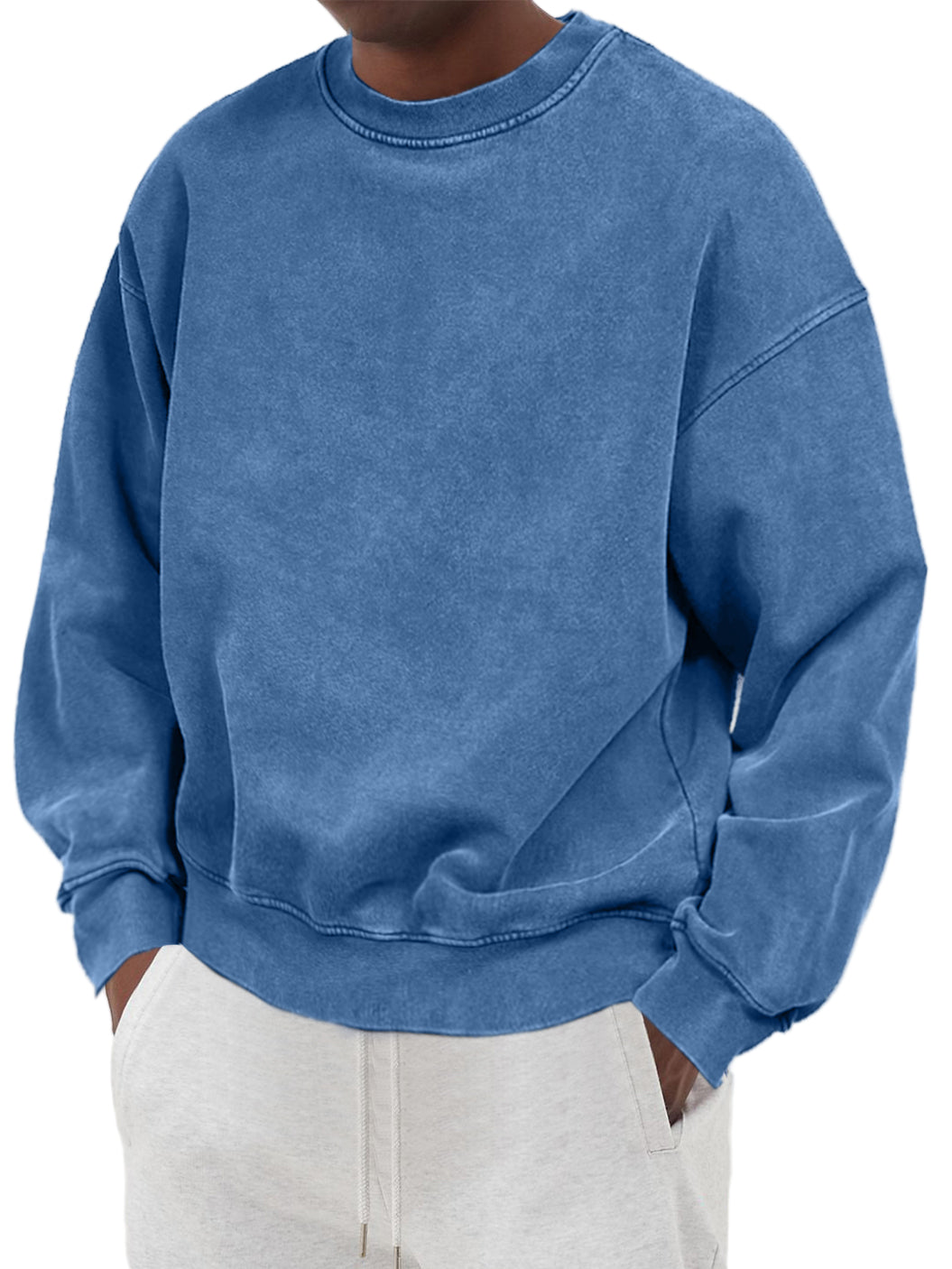 Navando | Gewassen katoenen gebreide trui