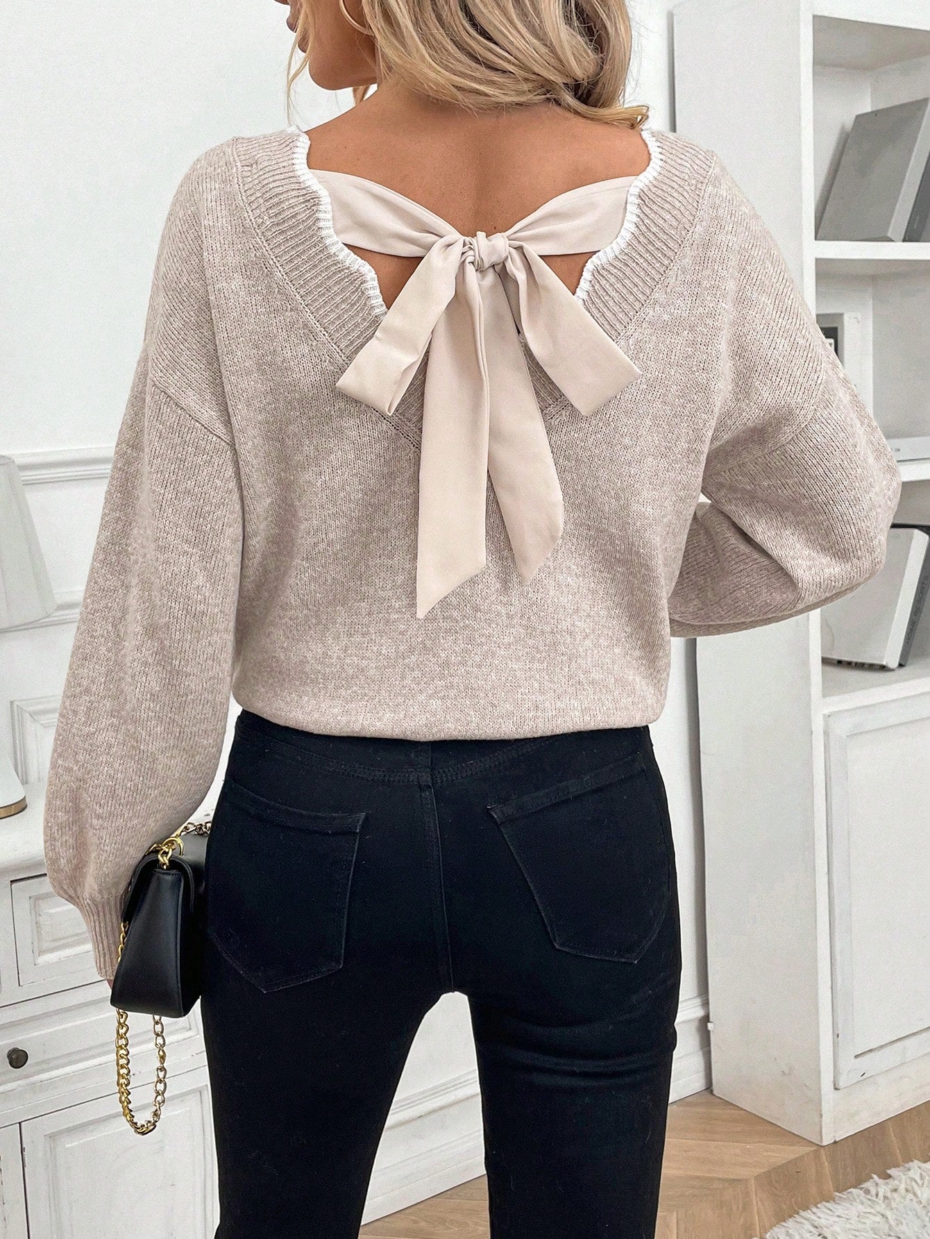 Trui_Dames_V-hals_Details_Stijlvol_Victoria_Mae