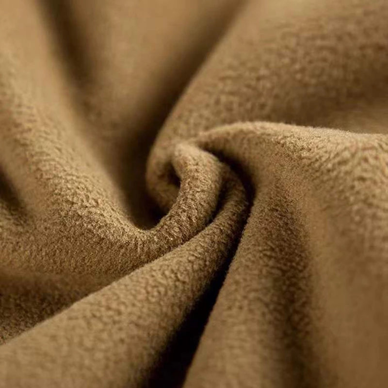 Navando | Fleece rits gebreide trui