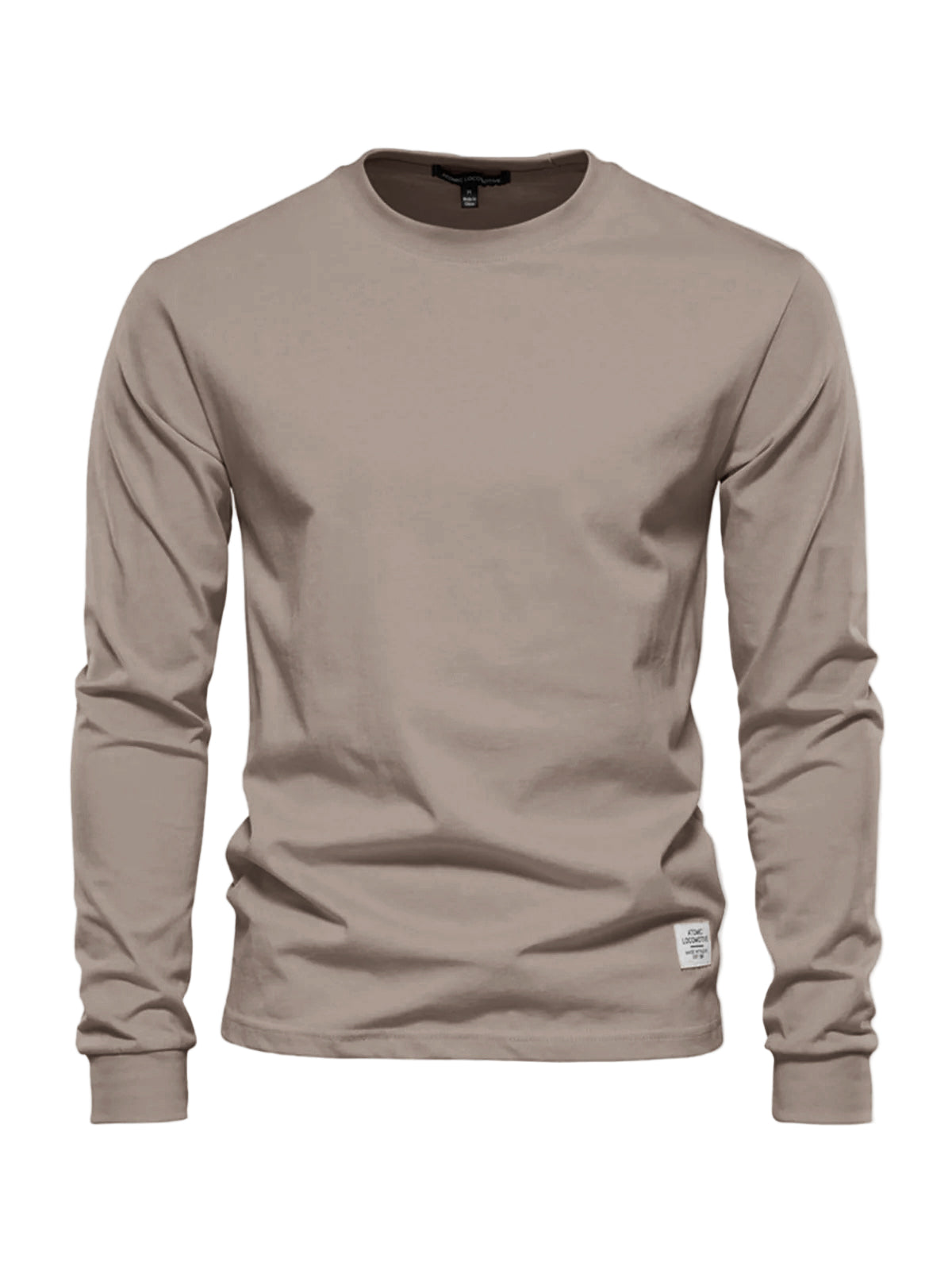Navando | Baumwollmischung Rundhals Strickpullover