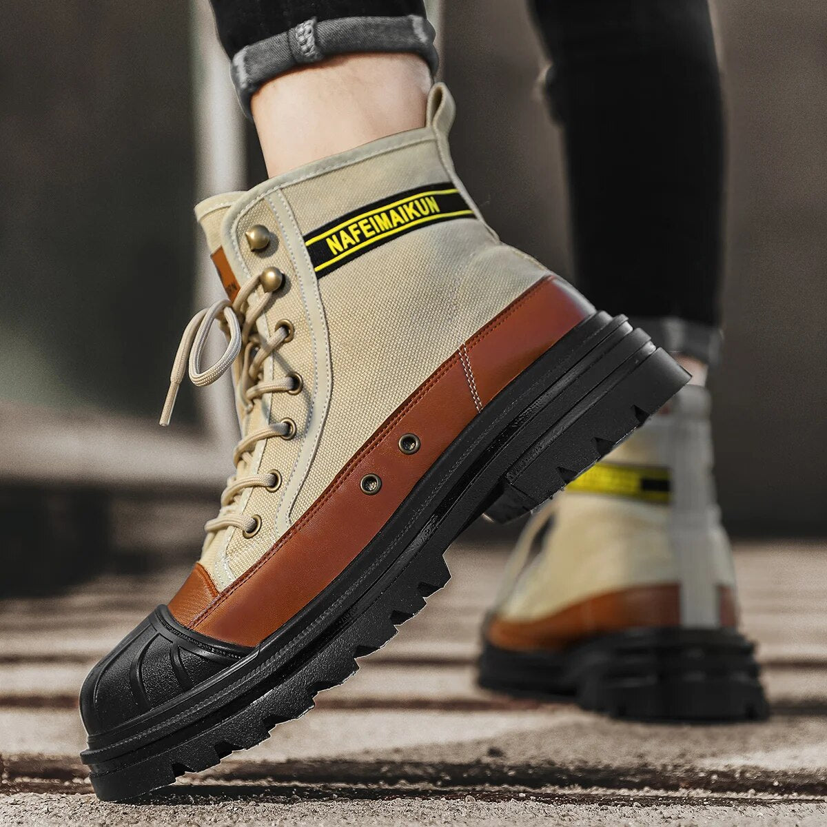 Robin - Comfortabele en Ademende Outdoor Boots met Veters