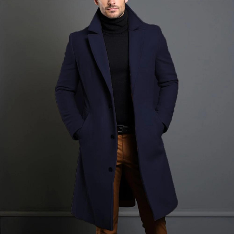 Louis - Lange Casual Trenchcoat voor Heren