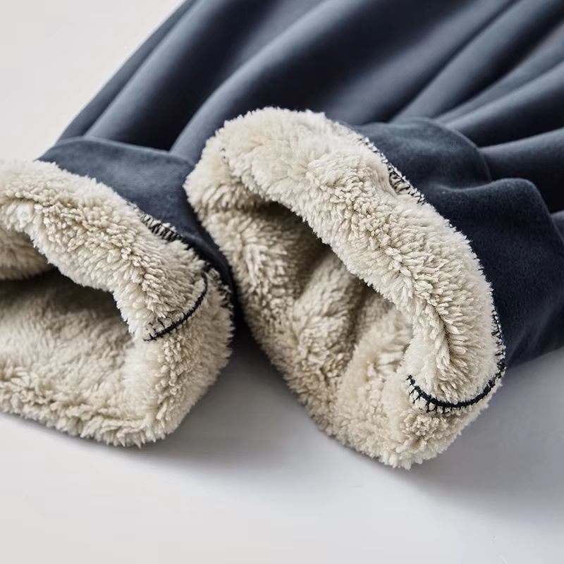 Liam - Warm Fleece Pyjama Set met Teddy voor Heren