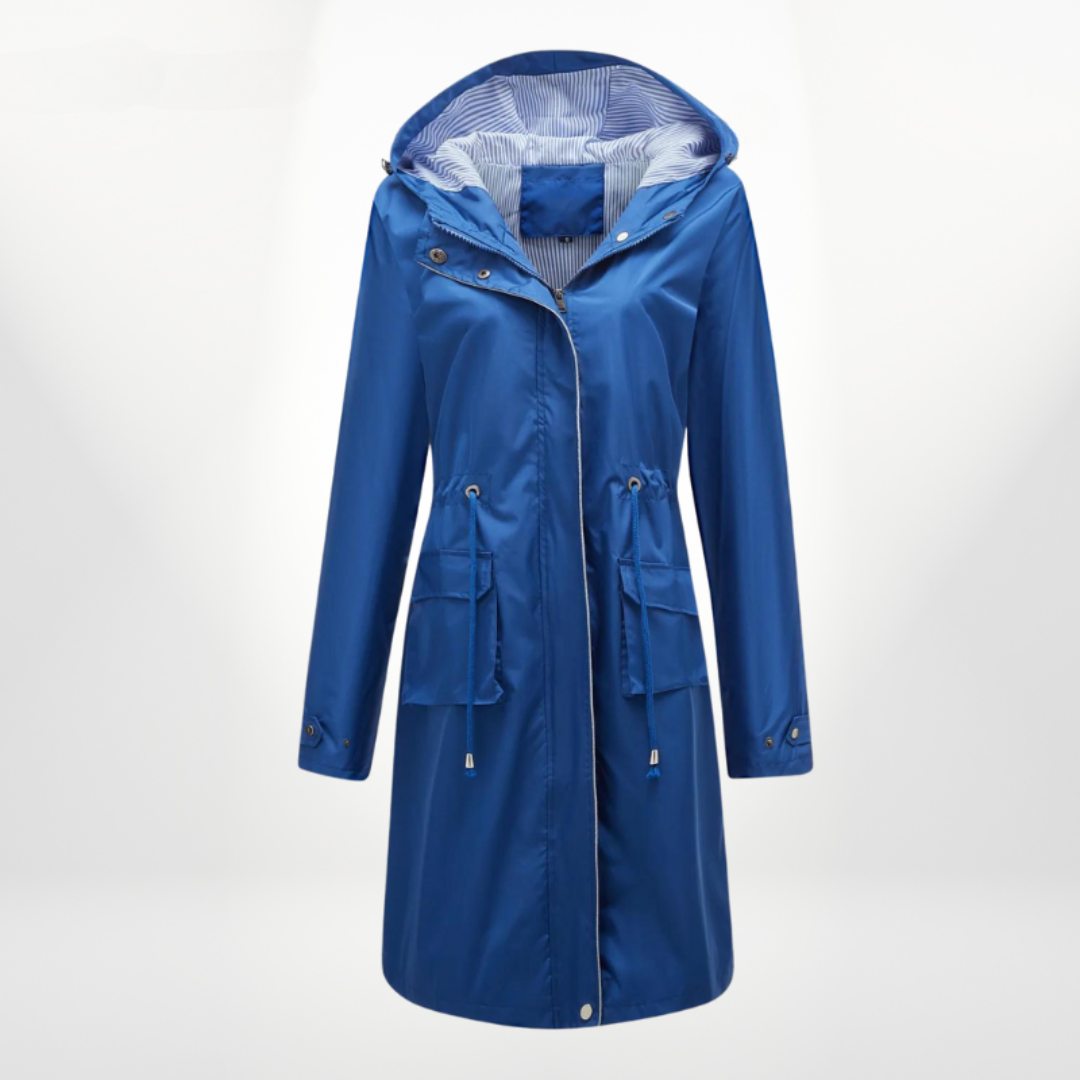 Waterdichte trenchcoat met capuchon - Stijlvolle en functionele bovenkleding