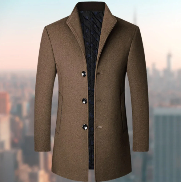 David - Stijlvolle Lange Jas voor Heren