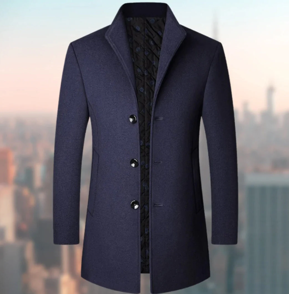 David - Stijlvolle Lange Jas voor Heren