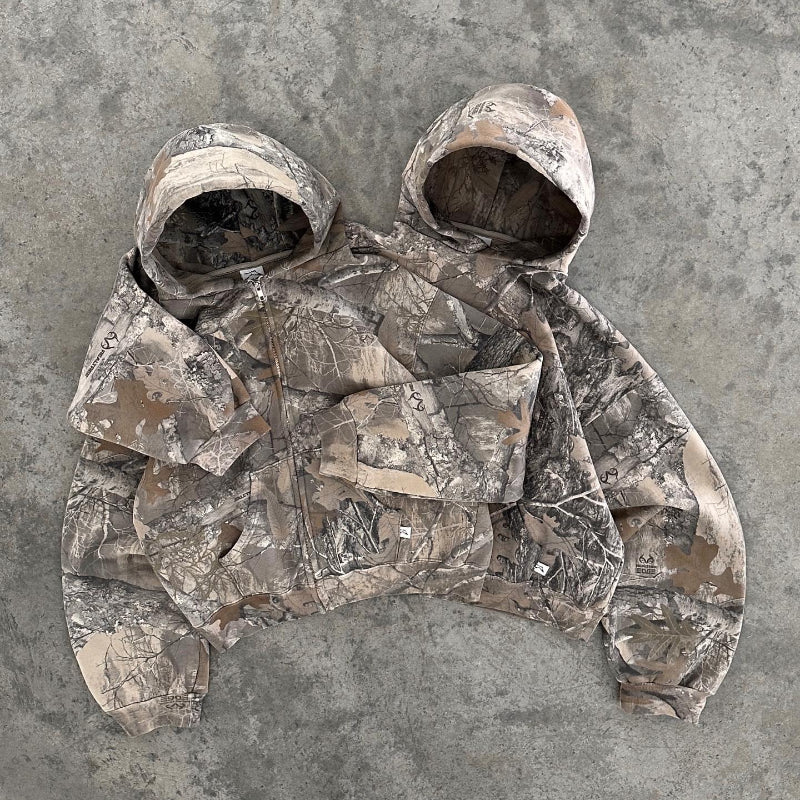 Apex | Geïsoleerde fleece camo hoodie 2
