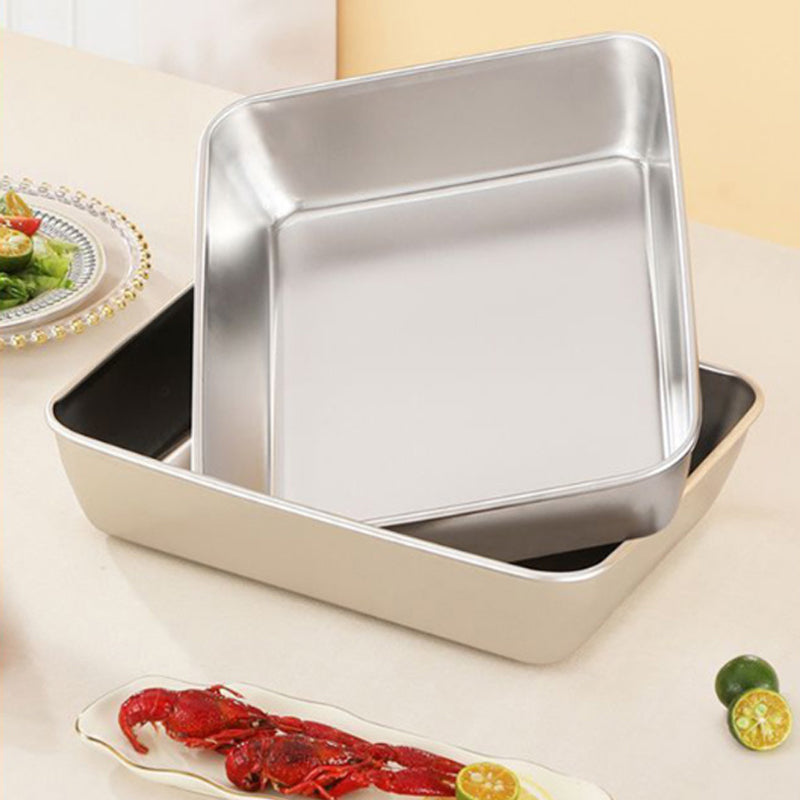 BBQTray | Roestvrijstalen vierkante grillplaat 3