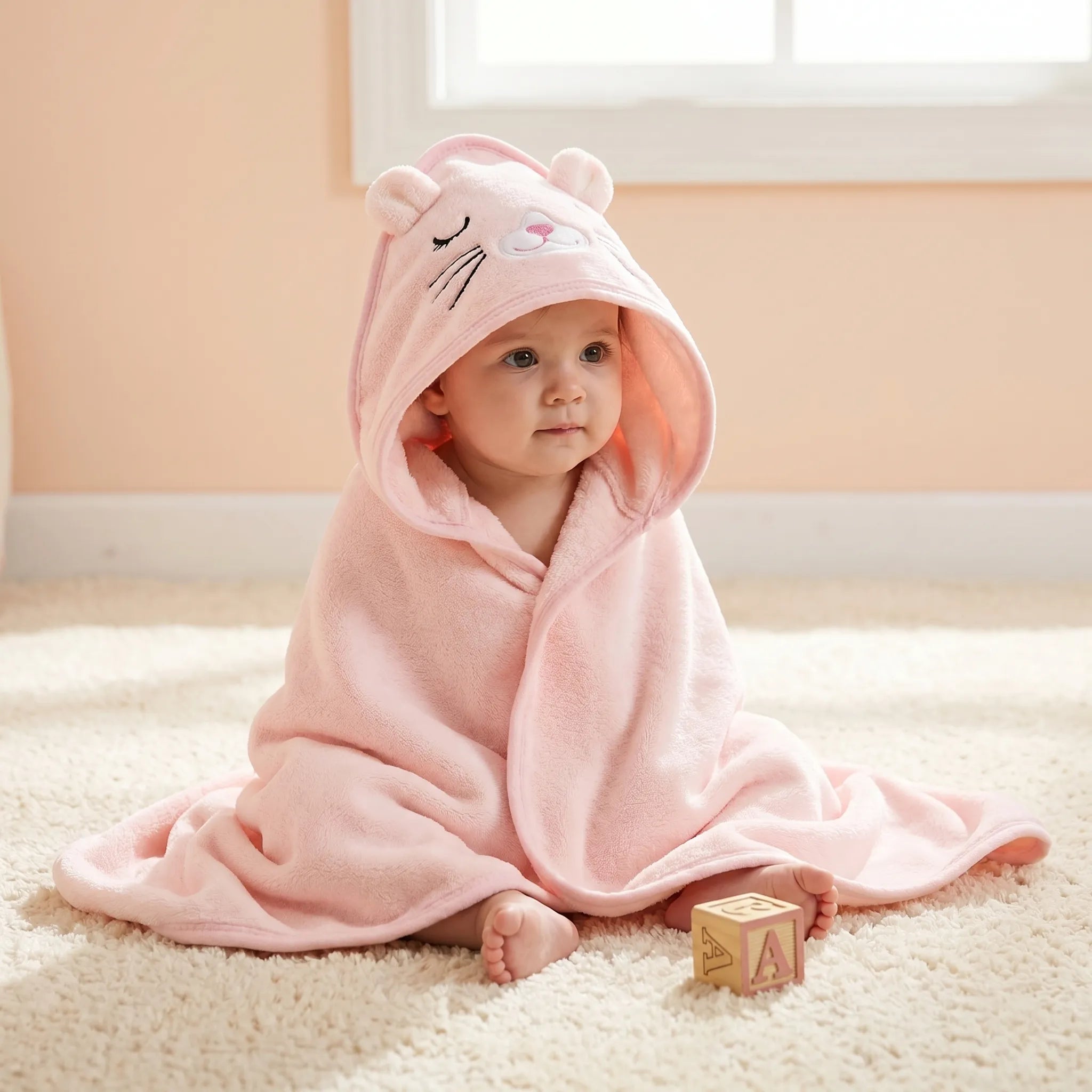 Badcape Met Dierenmotief | Navando 
