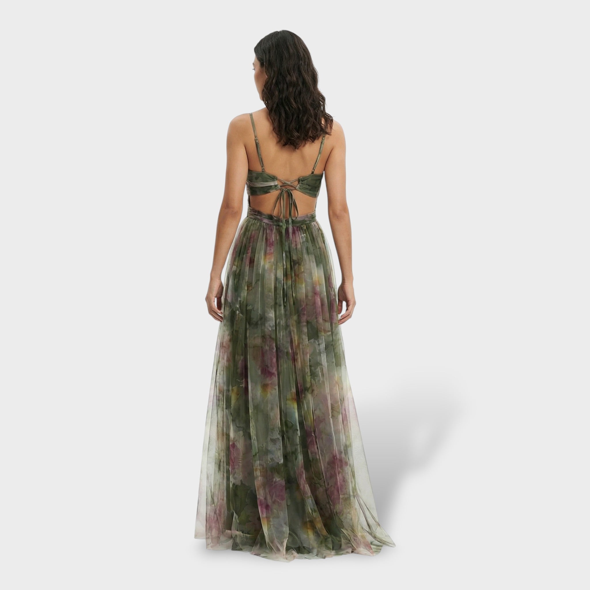 Bloemenfeestjurk | Lichte, ademende stof, romantische bloemenprint 5