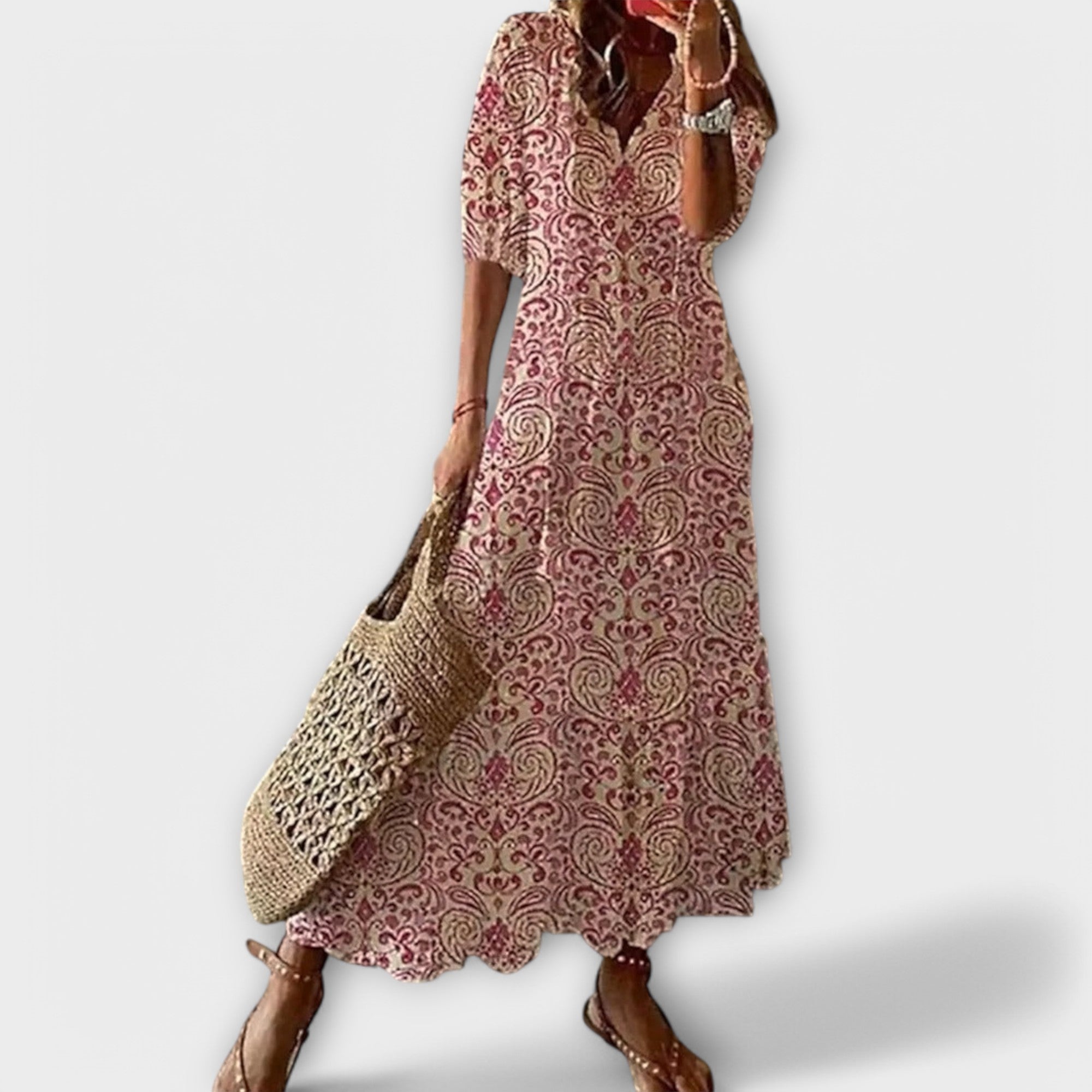 Bohemian Maxi-Jurk | Navando