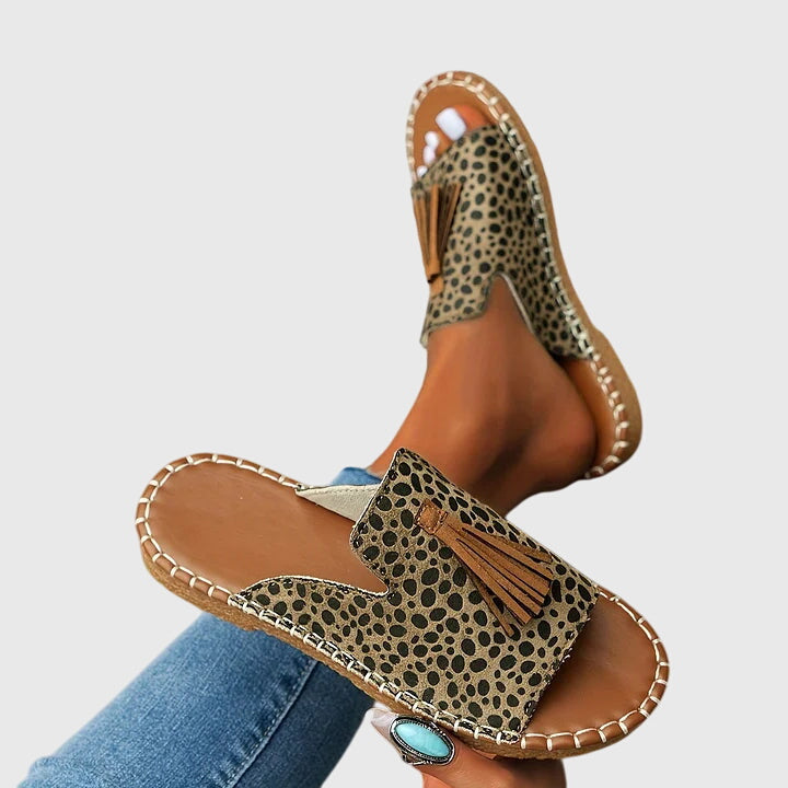 Bohemian Sandalen Met Open Teen | Navando