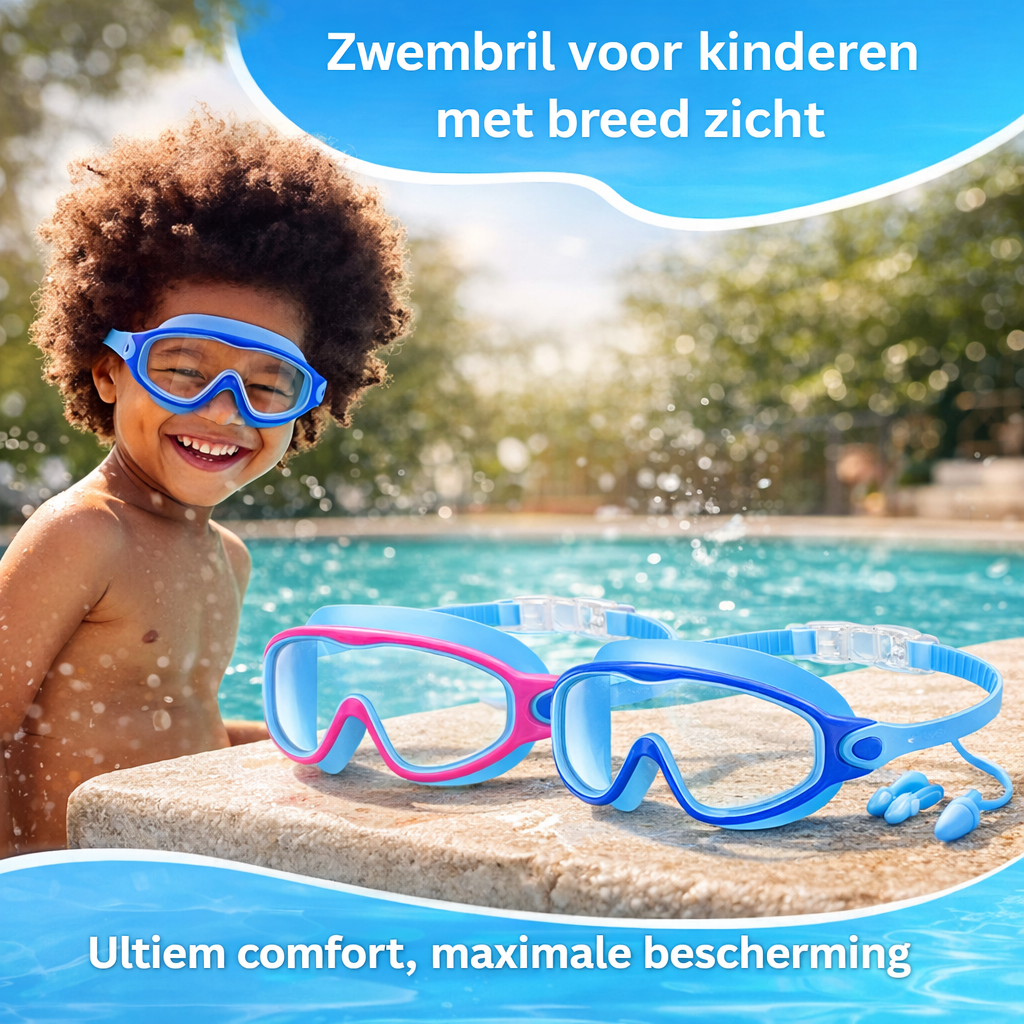 Brede En Comfortabele Panoramische Zwembril | Navando 
