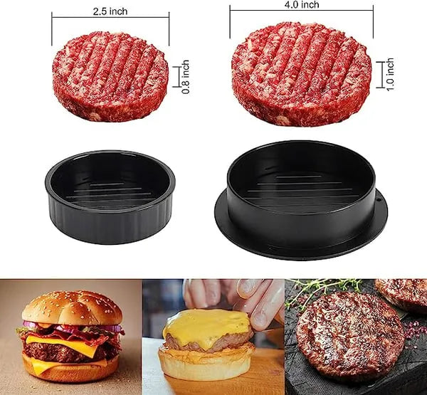 Burgerpers | 3-in-1 met antiaanbaklaag 4