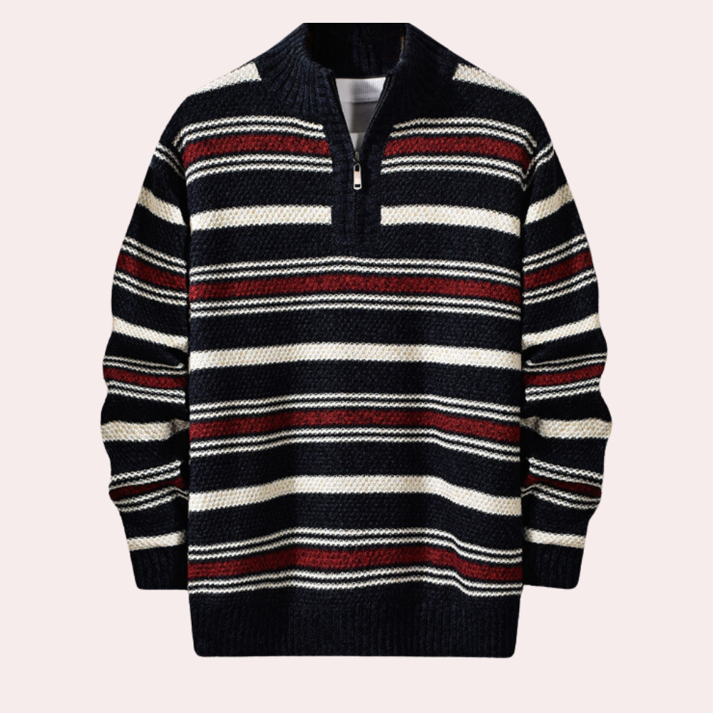 Ralph - Pull rayé rétro pour hommes