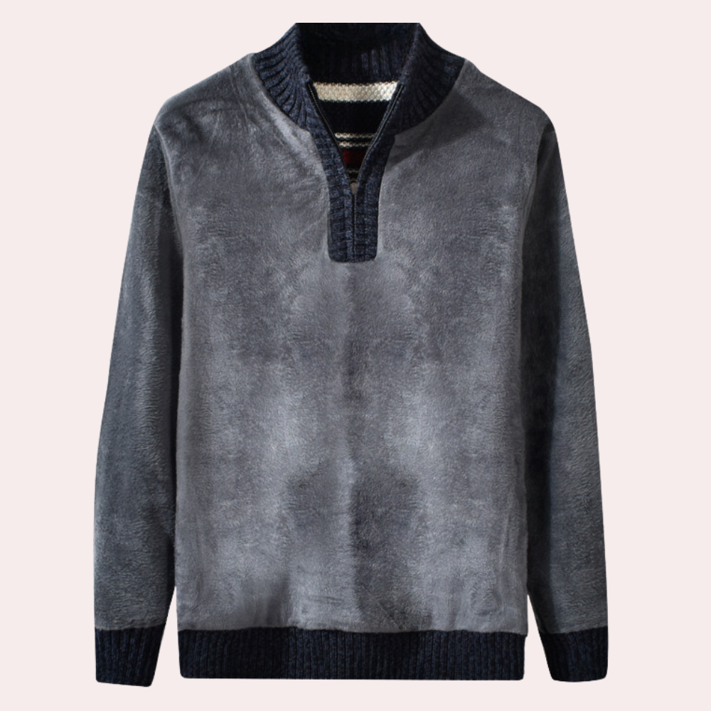 Ralph - Retro Gestreifter Herrenpullover für Männer