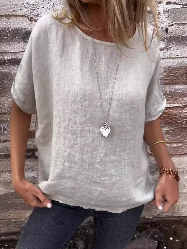 Casual Damesblouse Met Een Losse Pasvorm | Navando 