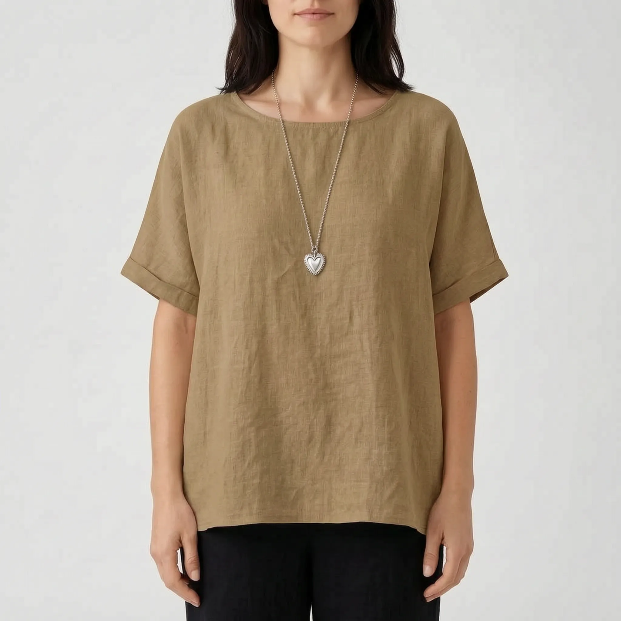 Casual Damesblouse Met Een Losse Pasvorm | Navando 