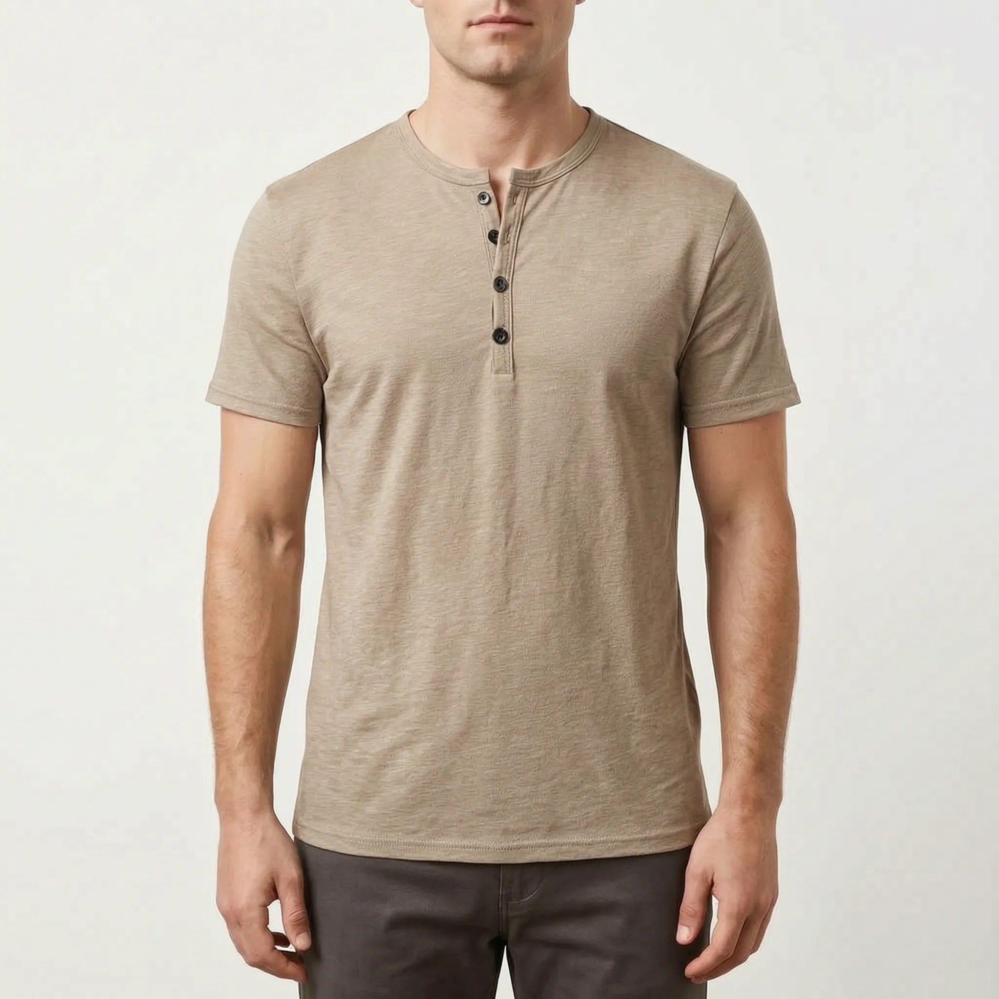 Casual Herenshirt Met Korte Mouwen | Navando 