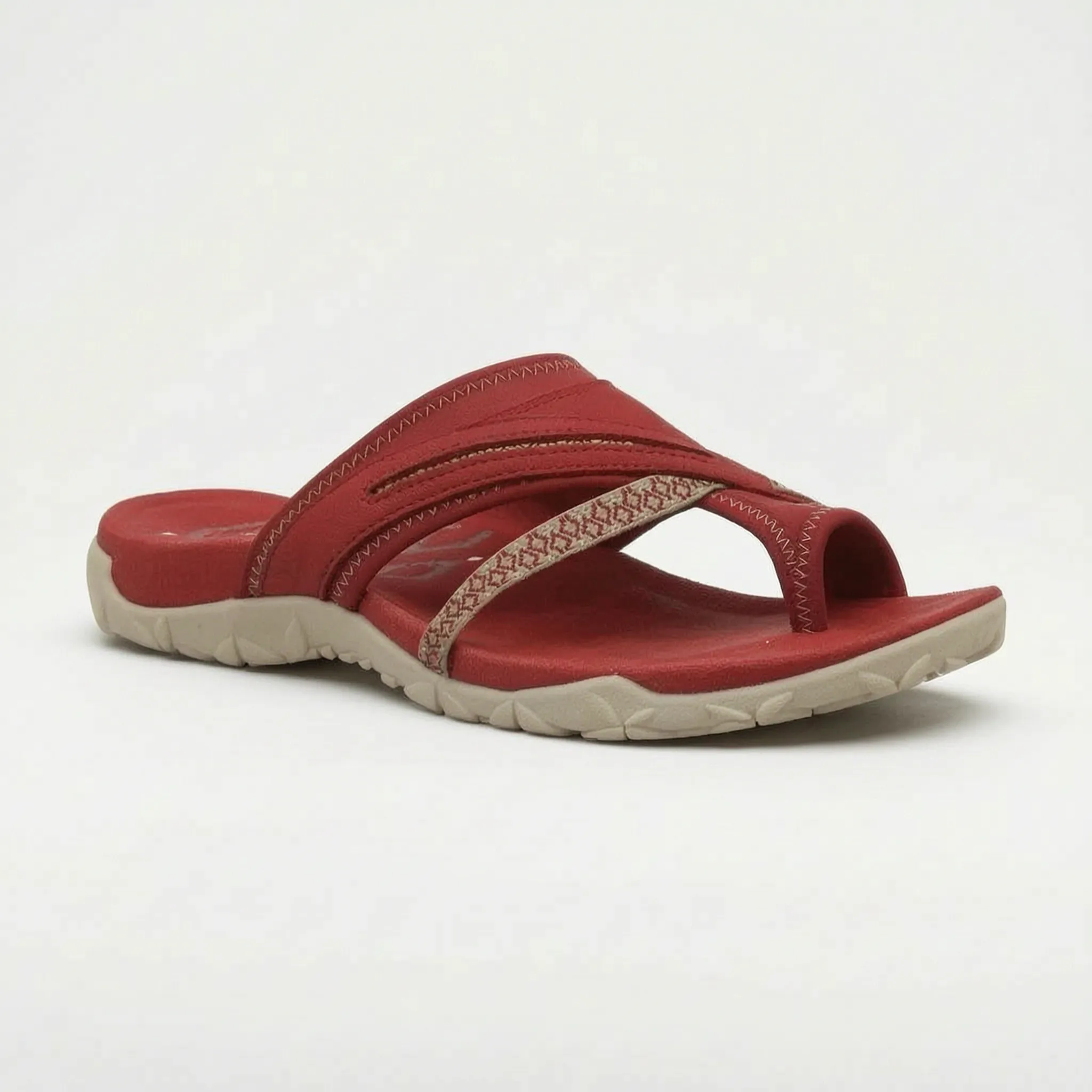 Casual Instapsandalen Met Gekruiste Bandjes | Navando 